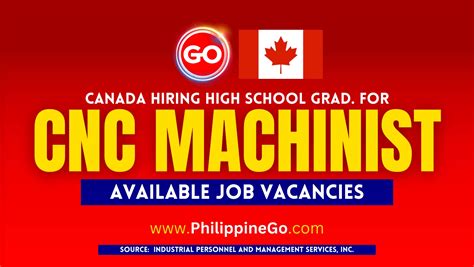 cnc machining jobs in canada|cnc job vacancy in canada.